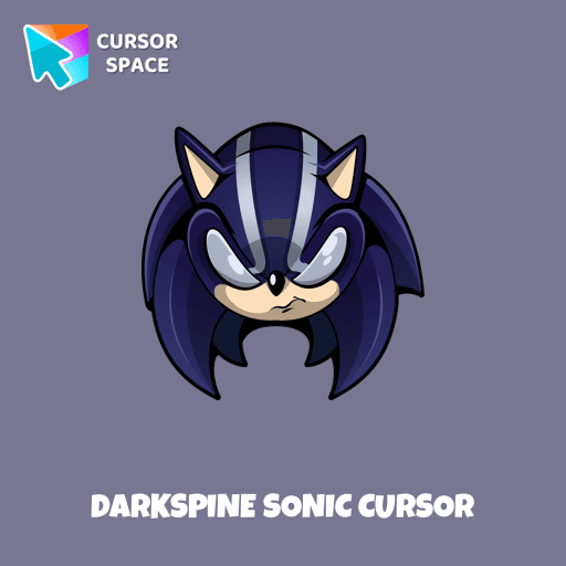 Darkspine Sonic cursor arrow cursor
